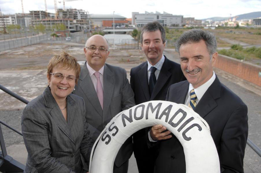 Nomadic moves in to Hamilton Dock