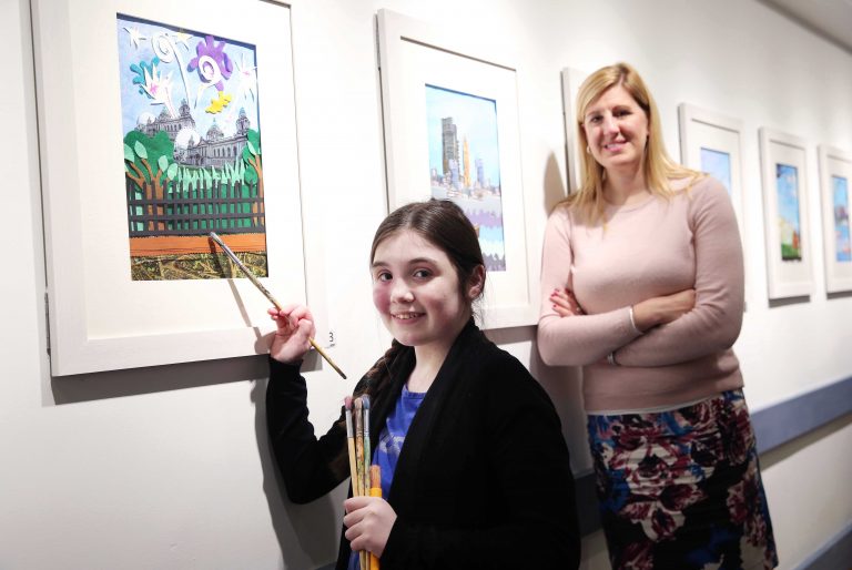Belfast Children's Hospital Art Gallery a UK First