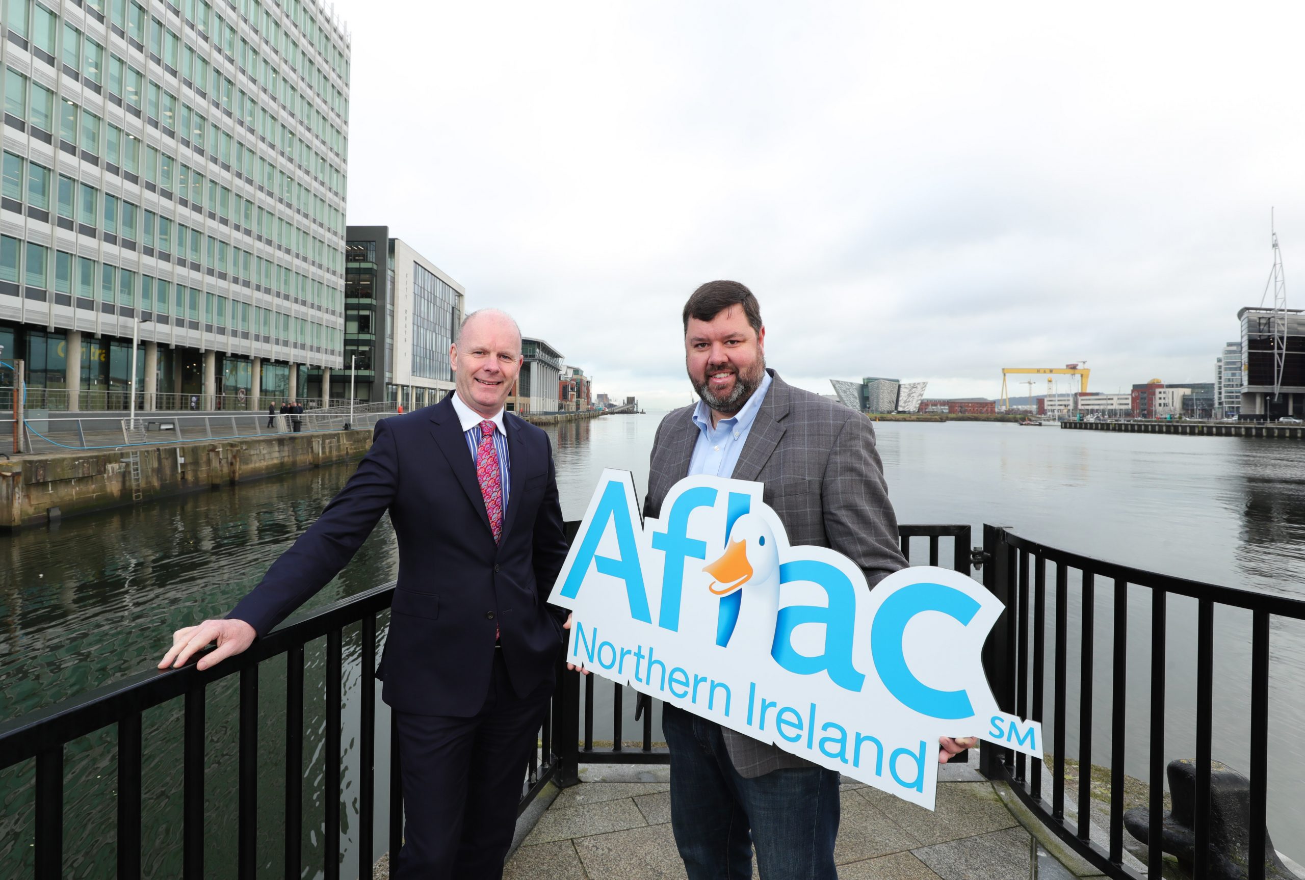Belfast Harbour Welcomes Aflac NI to City Quays