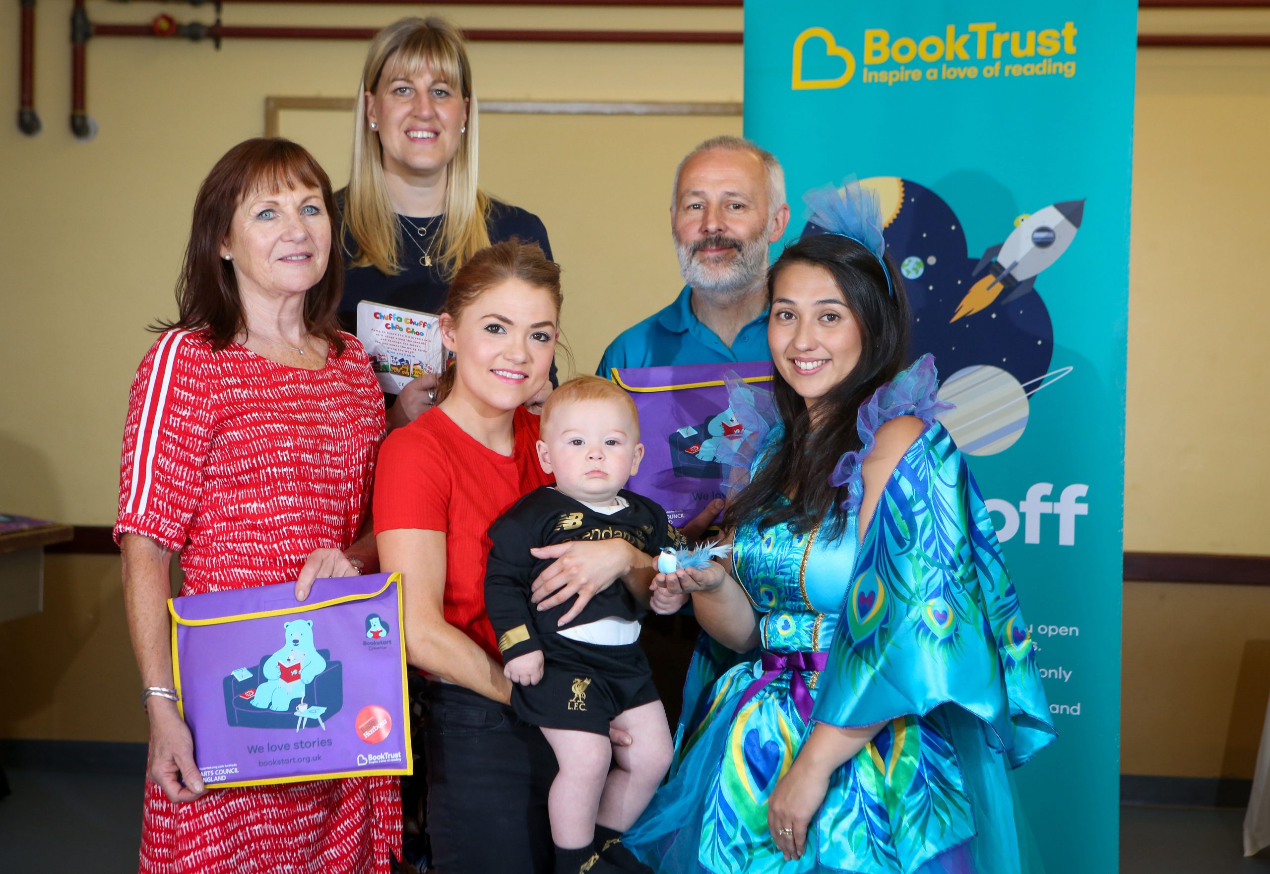 BookTrust and Belfast Harbour launch this year’s Babies Need Books project