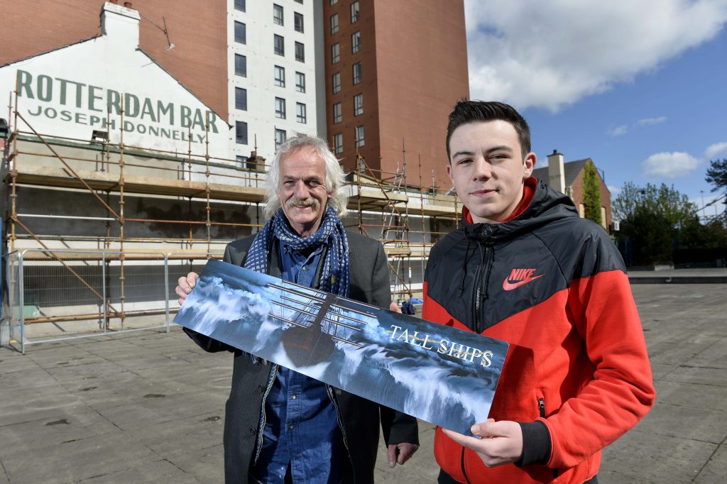 All 'Ship Shape' for Belfast's Newest Mural