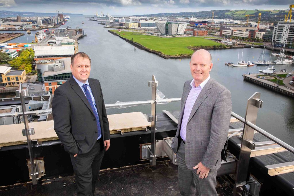 Belfast Harbour and Farrans Construction Reach Topping Out Milestone on City Quays 3