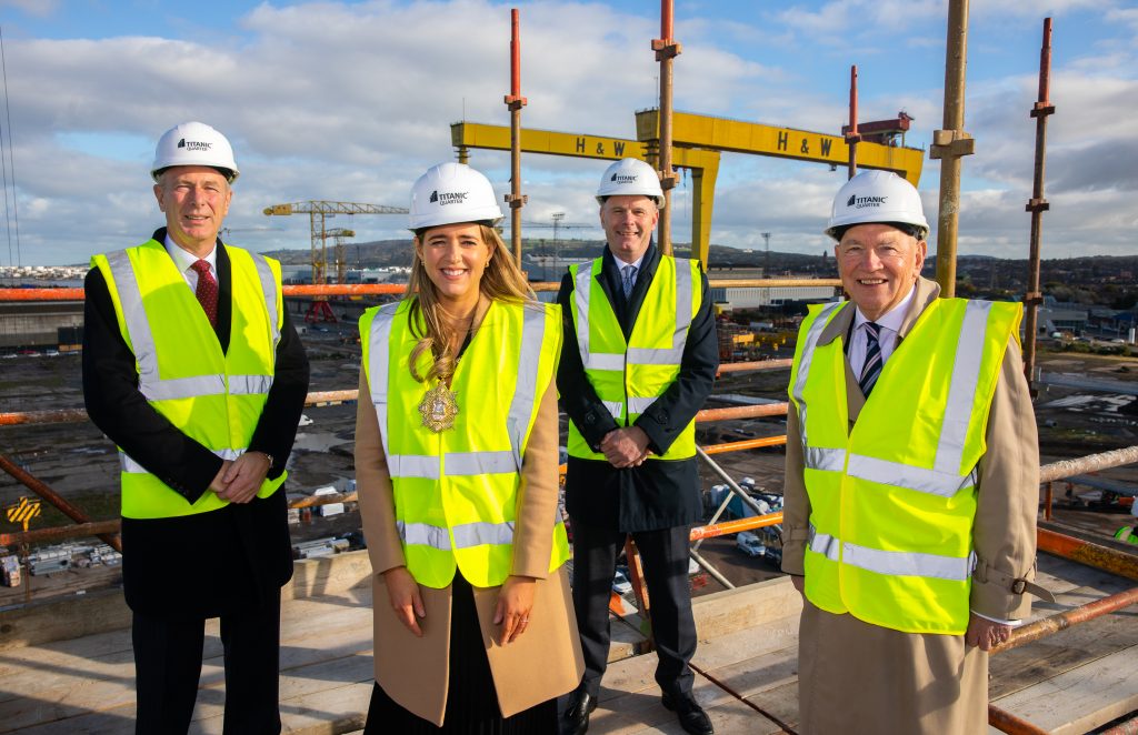 Olympic House Celebrates Topping Out Milestone
