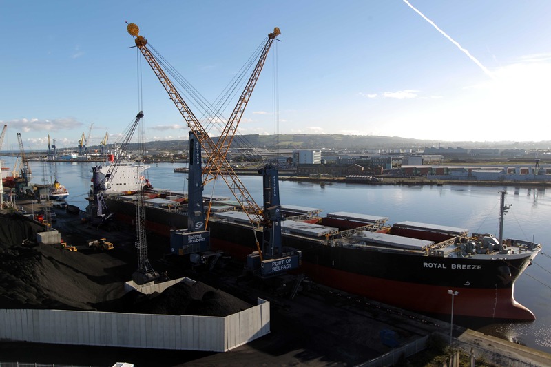 Record tonnages for Belfast Harbour in 2012
