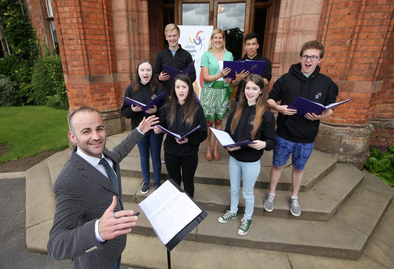 Ulster Youth Choir On Tune with Help of Belfast Harbour