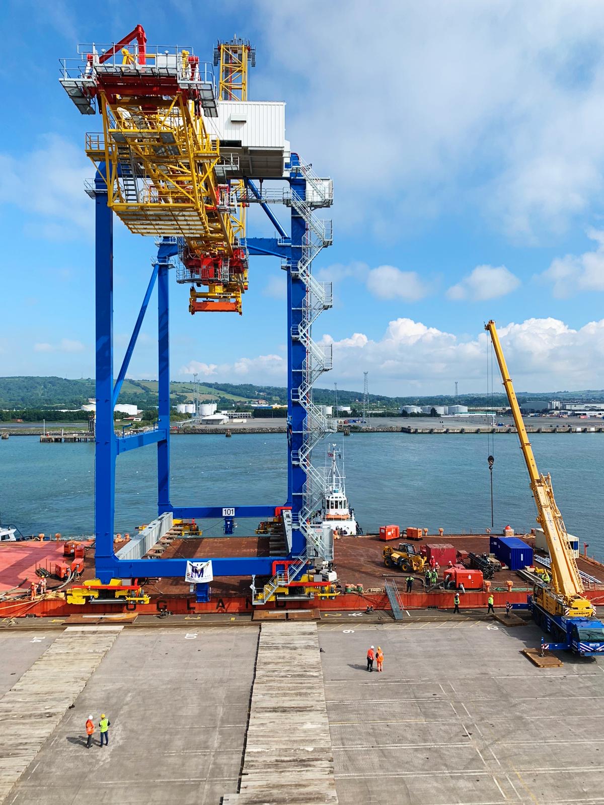 New Crane Gives Belfast Harbour a Lift