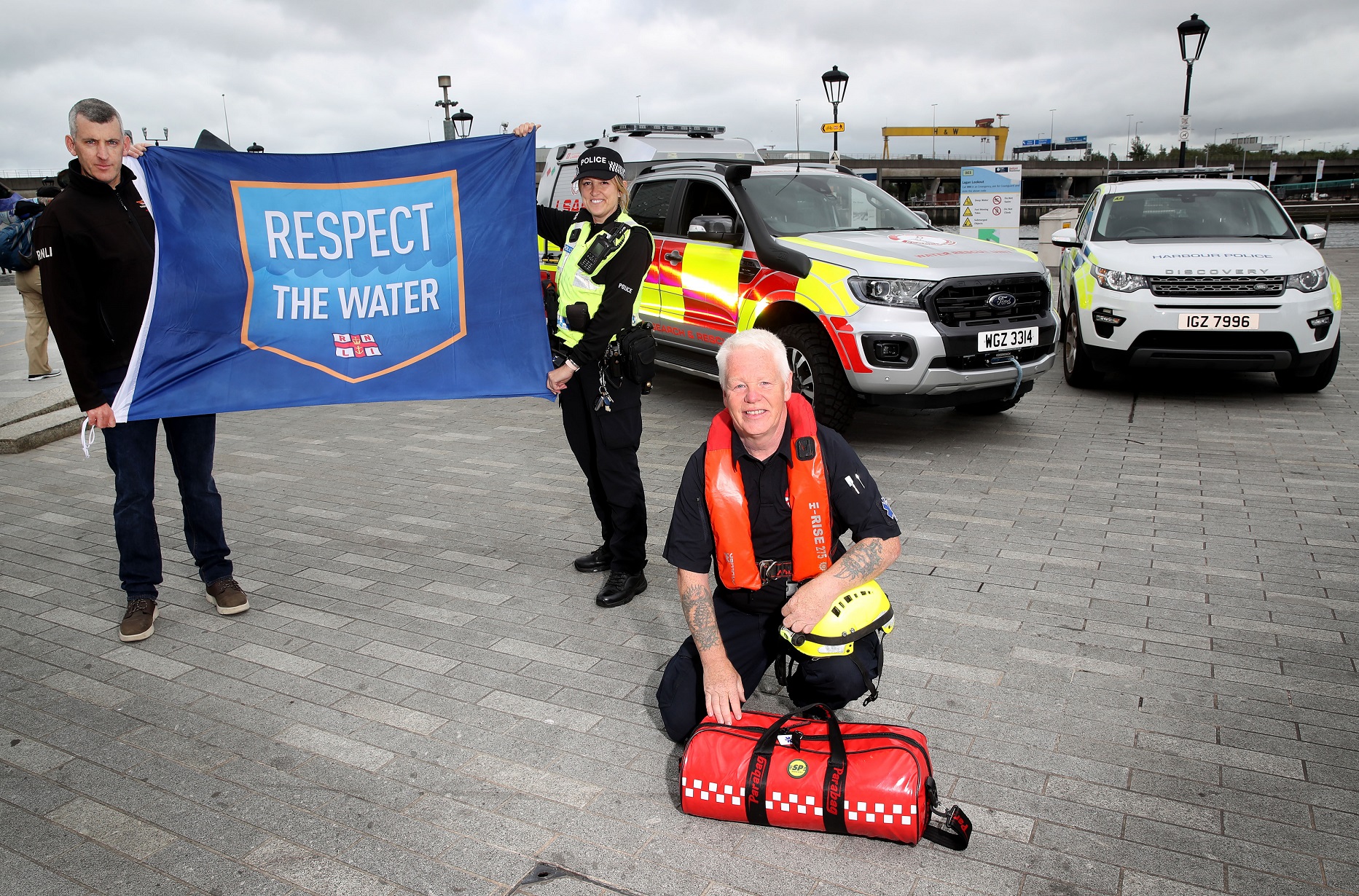 Belfast Harbour Police, the RNLI and LSAR